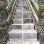 New Loxter Quarry steps installed in March 2021