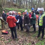 Newbury Geology Group learn about Loxter Ashbed Quarry
